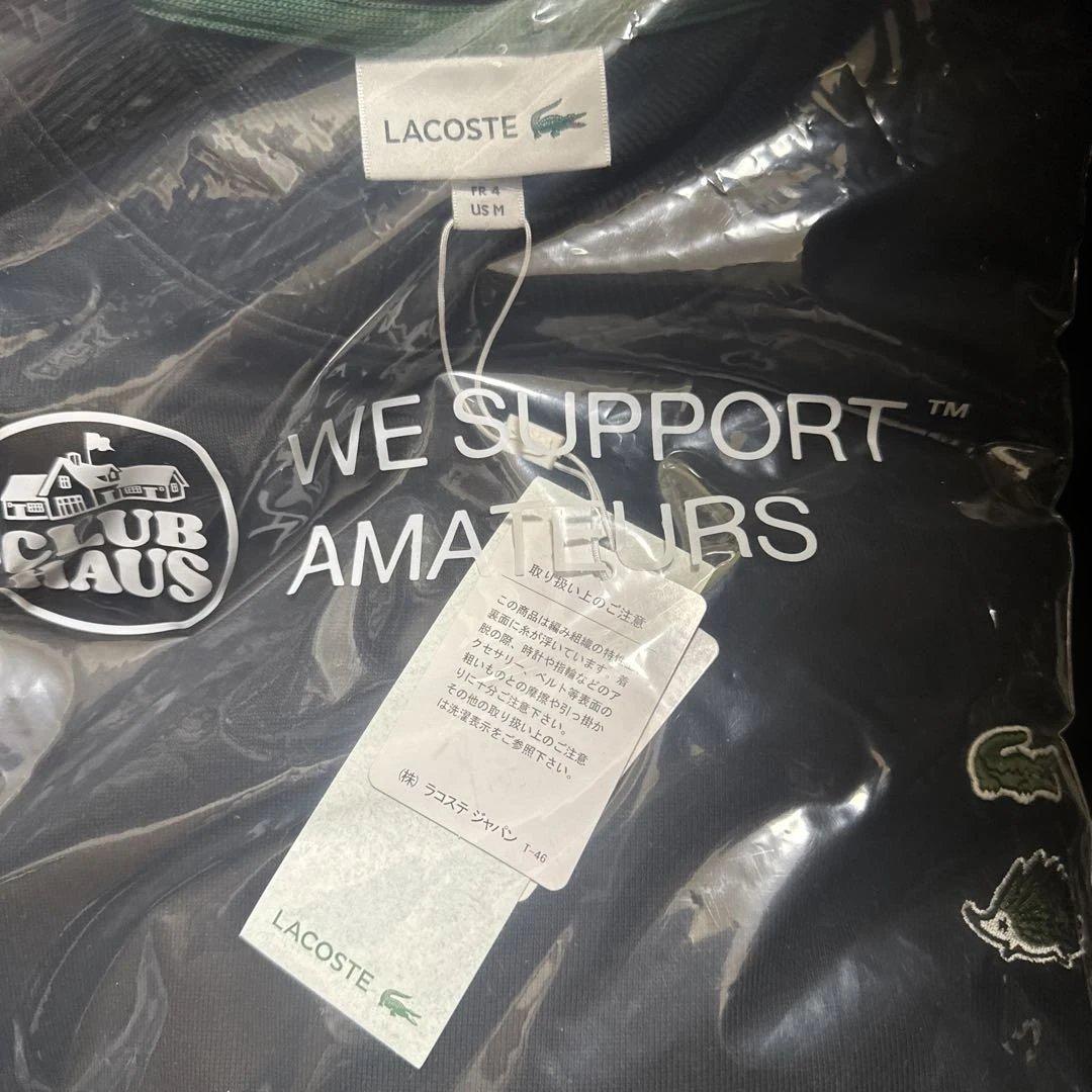 メンズウェア CLUBHAUS x Lacoste Crew Sweat Black M