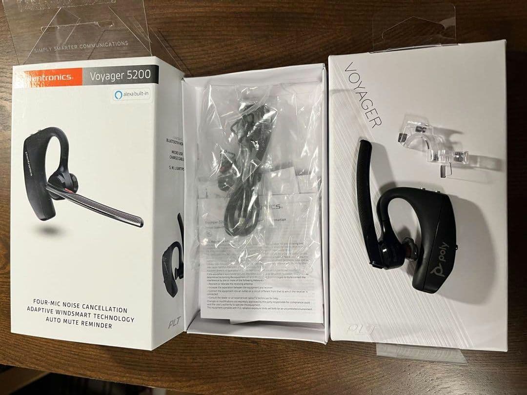 Poly Voyager 5200 ワイヤレスヘッドセット