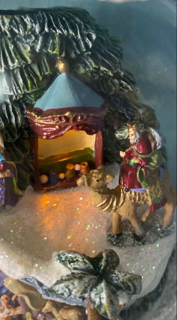 トーマスキンケード サイレントナイト ネイティビティ　スノードーム　クリスマス