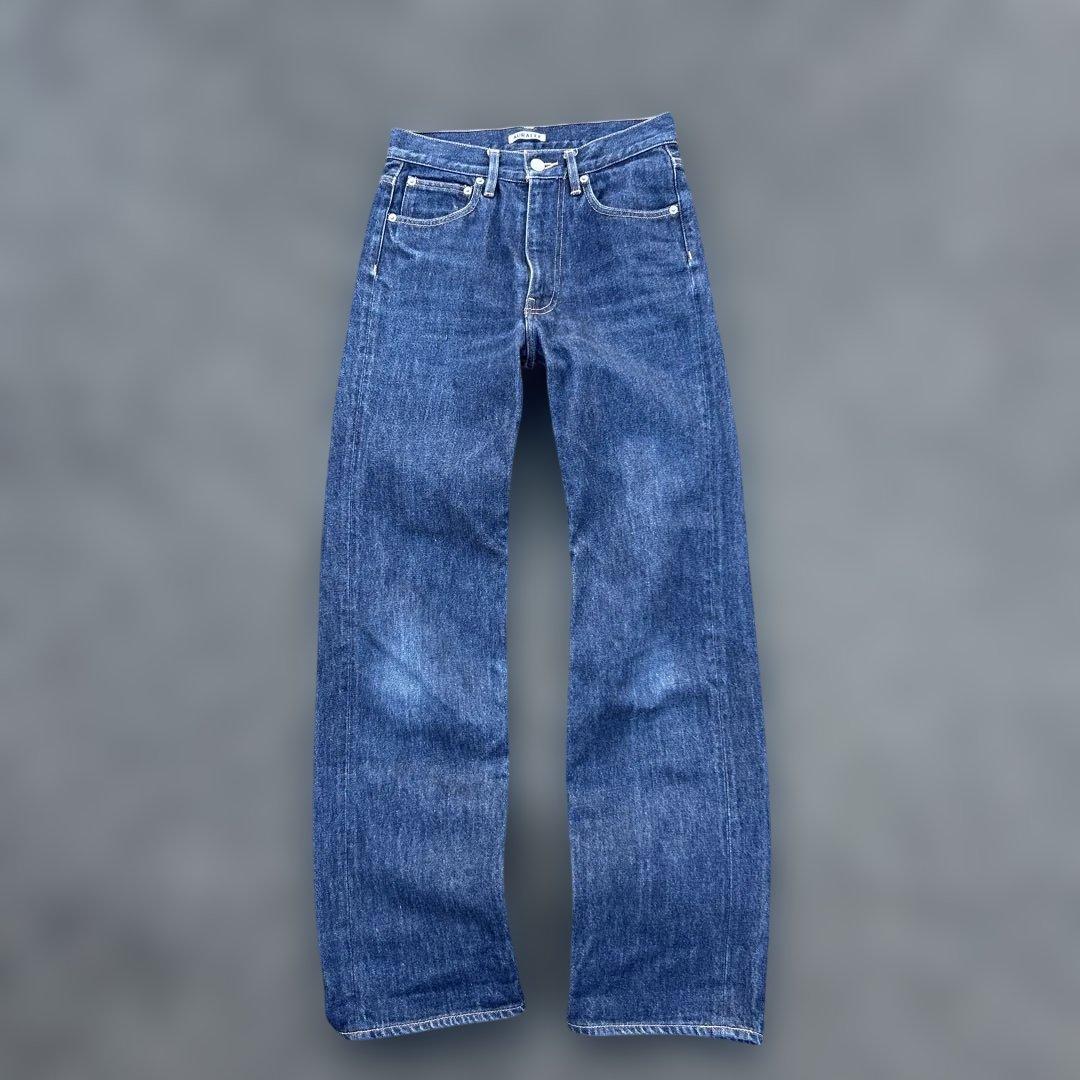パンツ AURALEE HARD TWIST DENIM 5P PANTS SIZE25