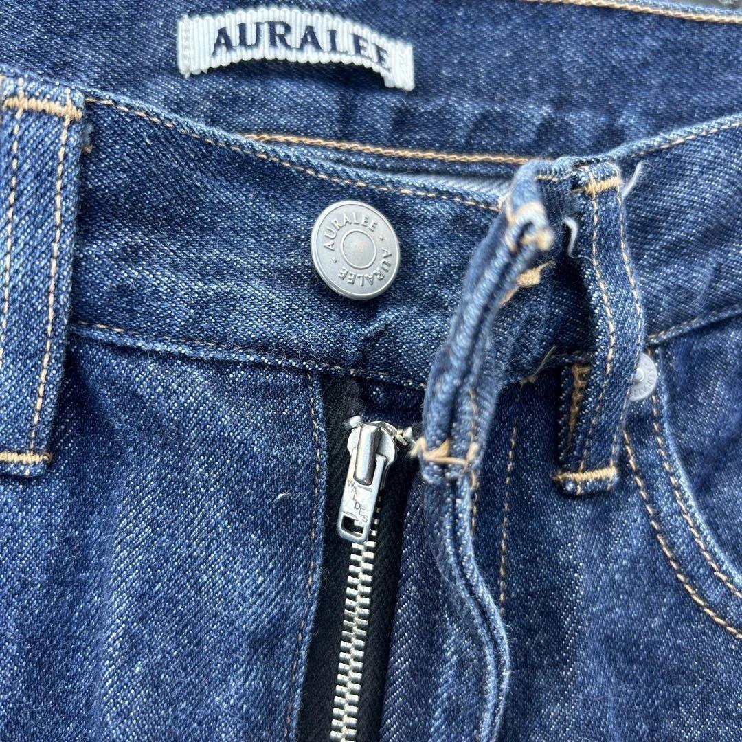 パンツ AURALEE HARD TWIST DENIM 5P PANTS SIZE25