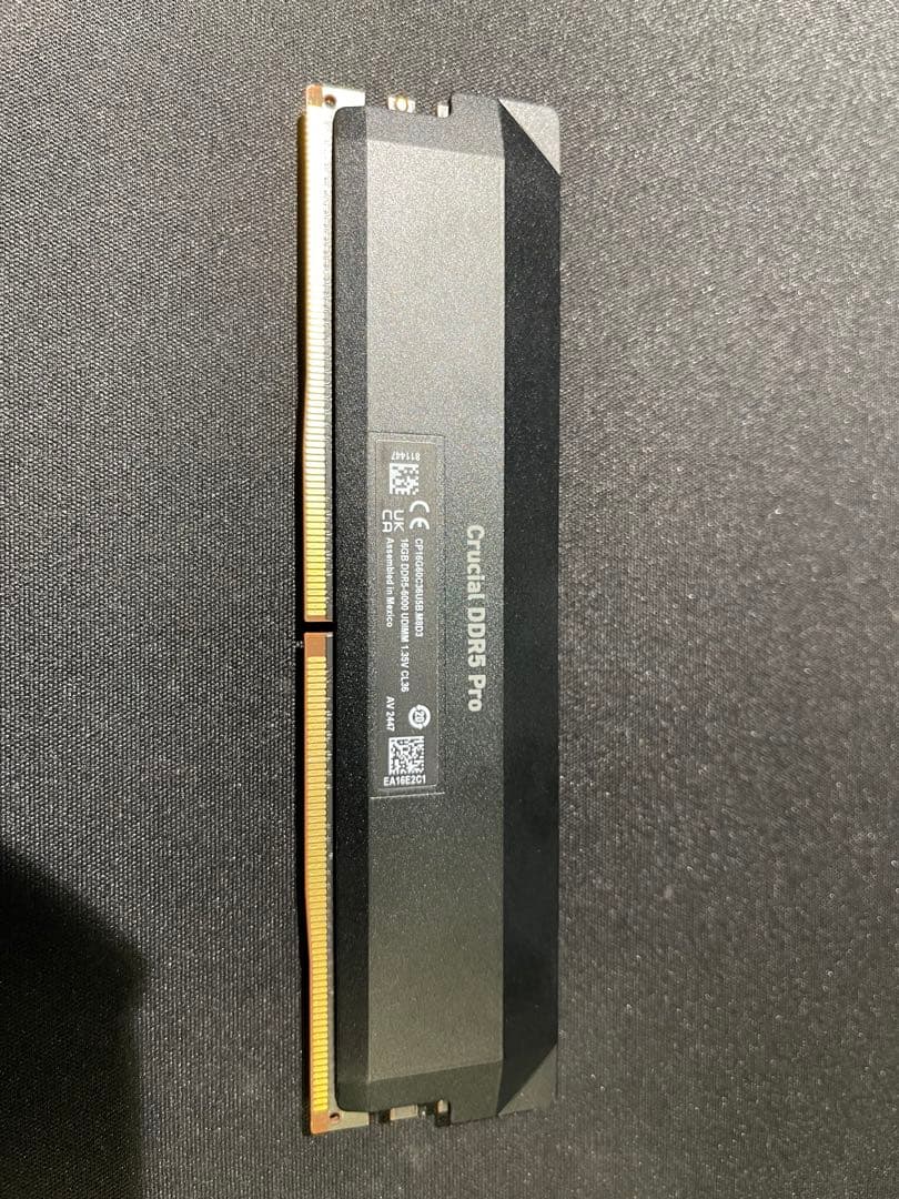 Crucial DDR5 6000MHz 16GB Pro メモリモジュール