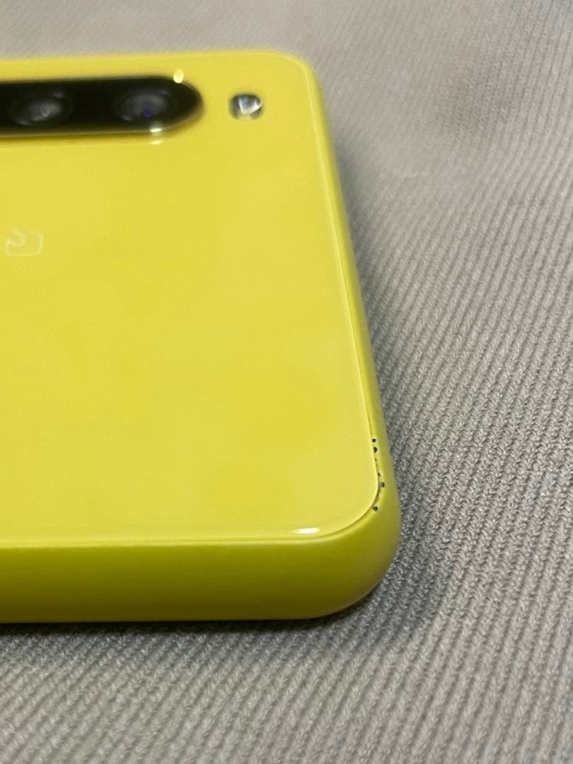 Xperia 10 Ⅲ イエロー SO-52B 箱なし