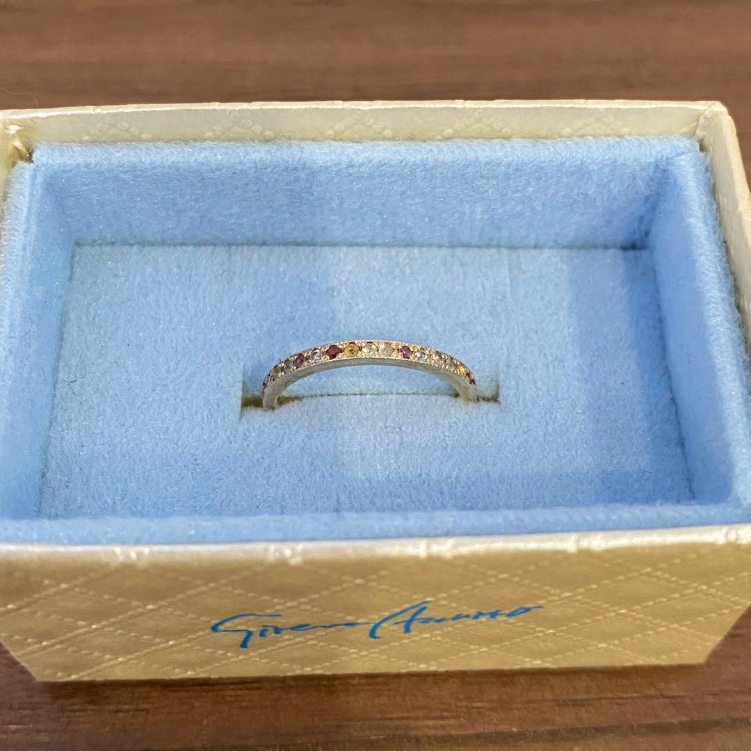 セイレーンアズーロ、リング、ピンキー、K10、YG、３号、ピンキーリング