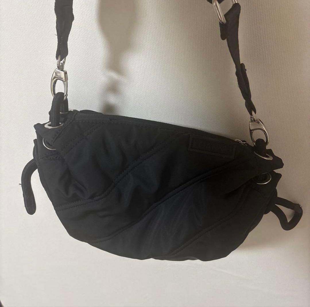 バッグ GANNI Quilted Recycled Tech Bag