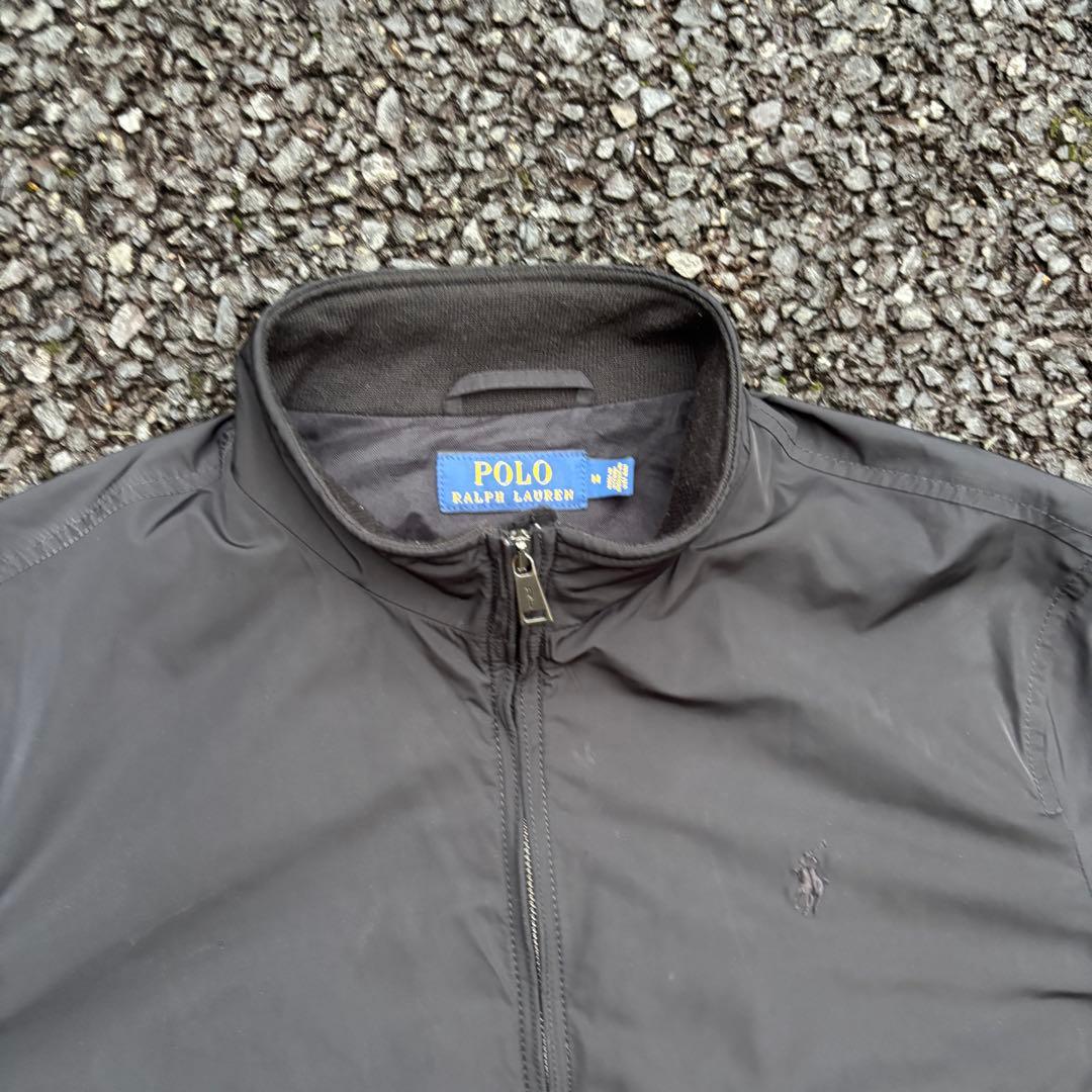 ［美品］ラルフローレン ハリントンジャケット スウィングトップ ブラック M