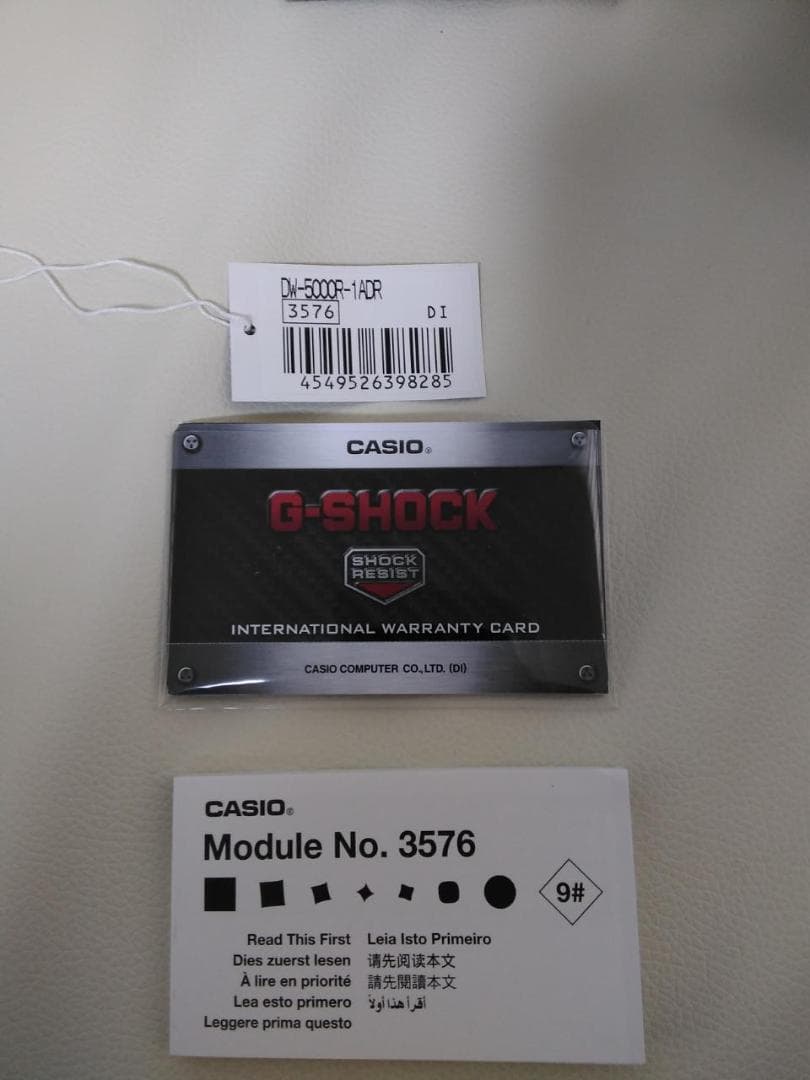 CASIOジーショック 初代復刻モデル DW-5000R-1A （並行輸入品）