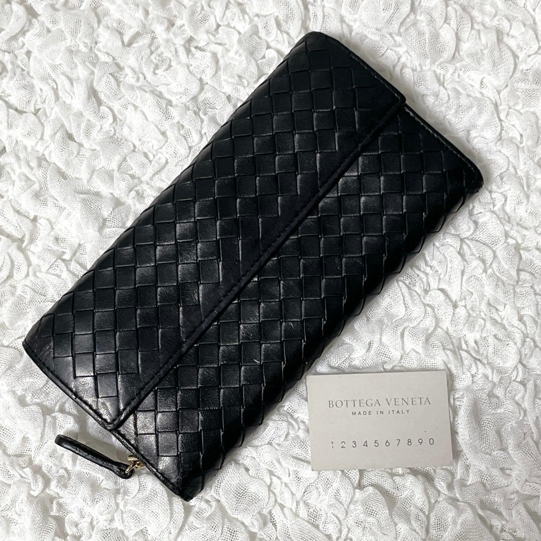 大人気✨BOTTEGA VENETA ボッテガヴェネタ イントレチャート長財布