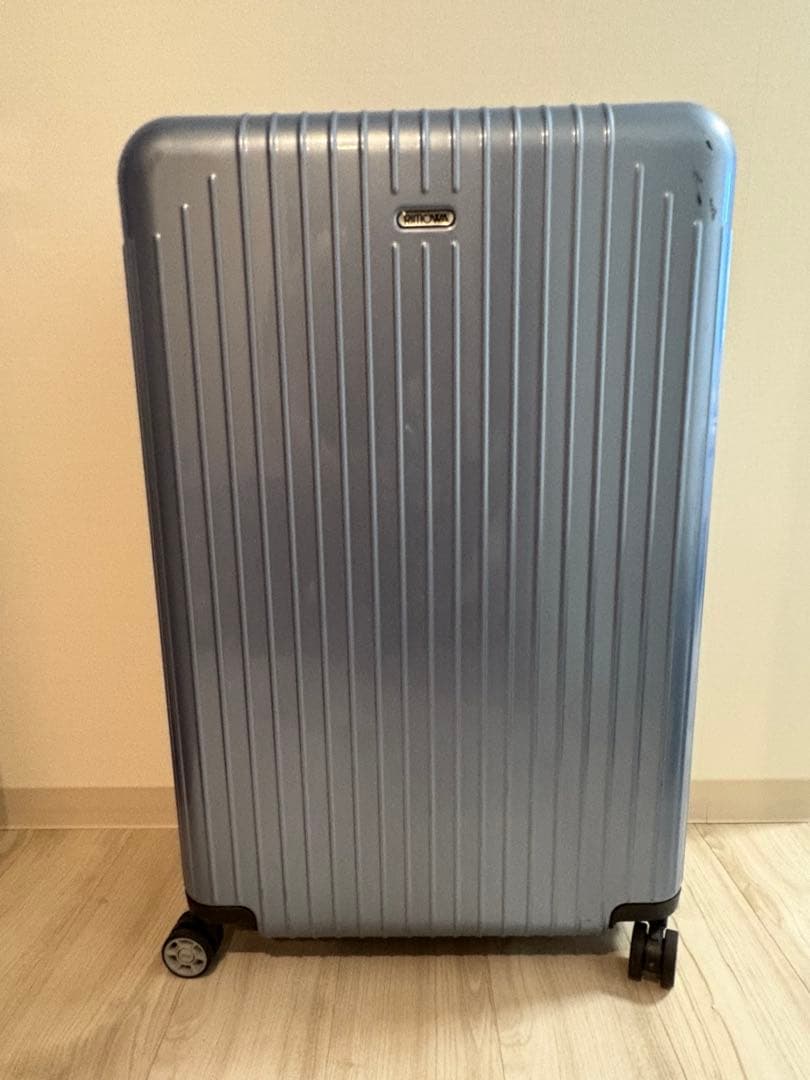 リモワ　サルサエアー　アイスブルー　中古91ℓ TSAロック