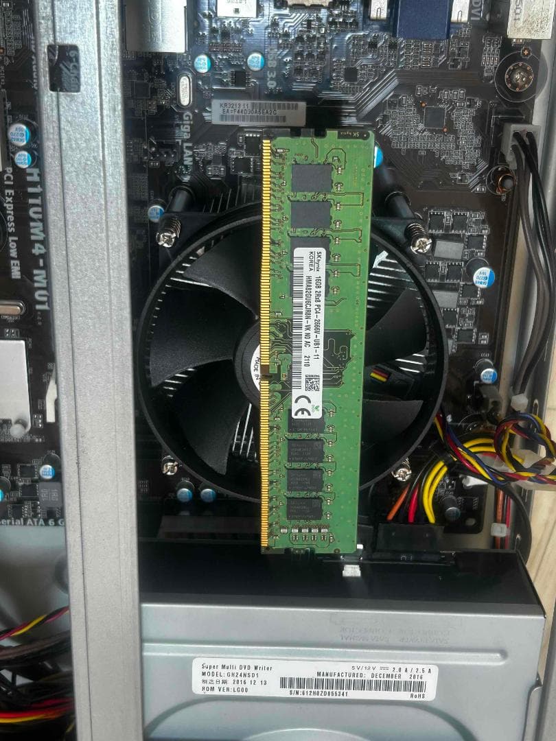 mouse デスクトップPC CPU i7-7700 メモリ16GB ②