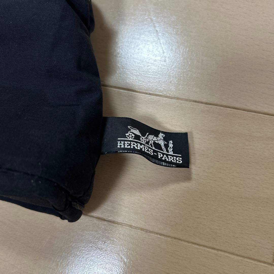 エルメス/ボリード/ポーチ/キャンバス/ブラック