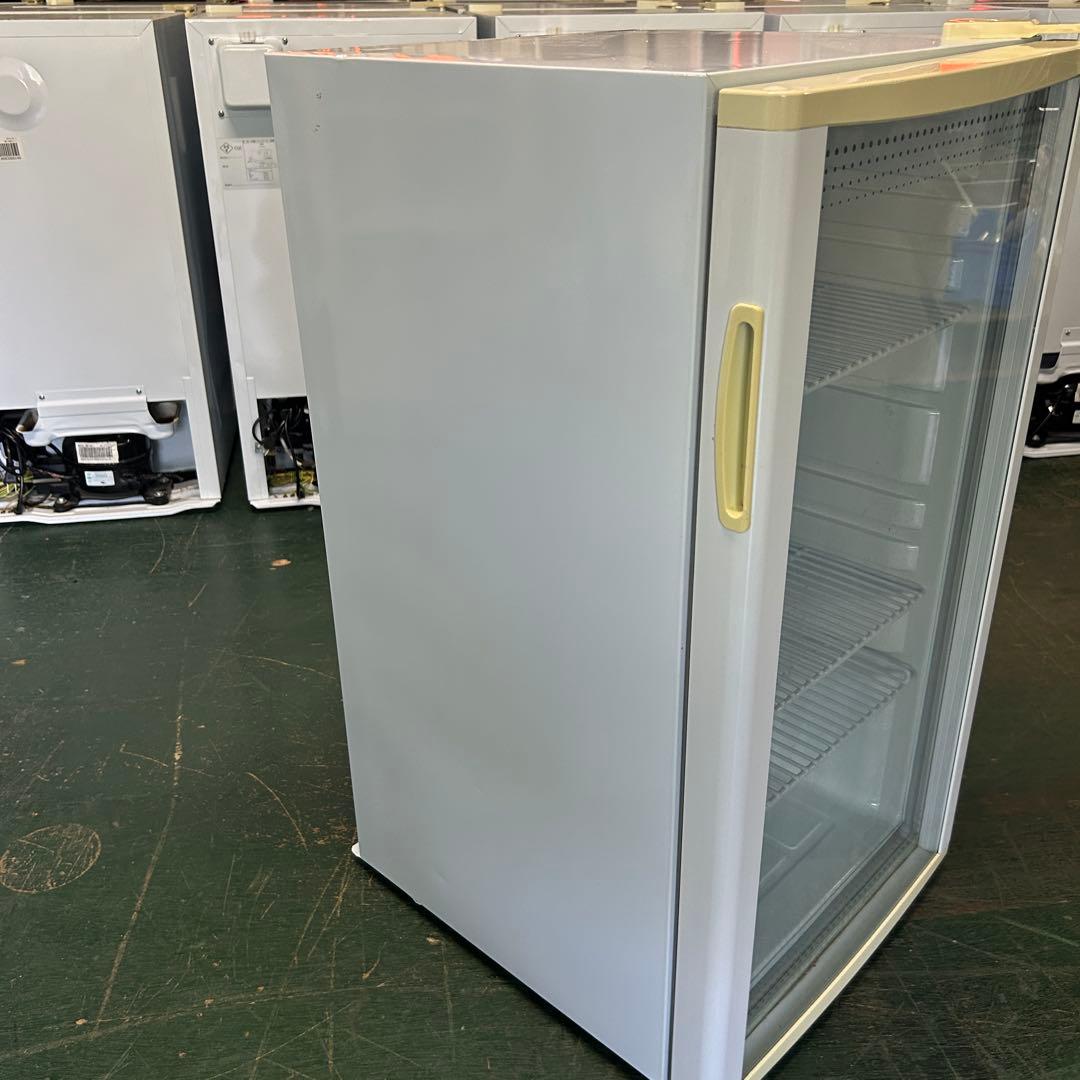 115 業務用 冷蔵ショーケース オフィスコンビニ XW-105 左右開き 小型