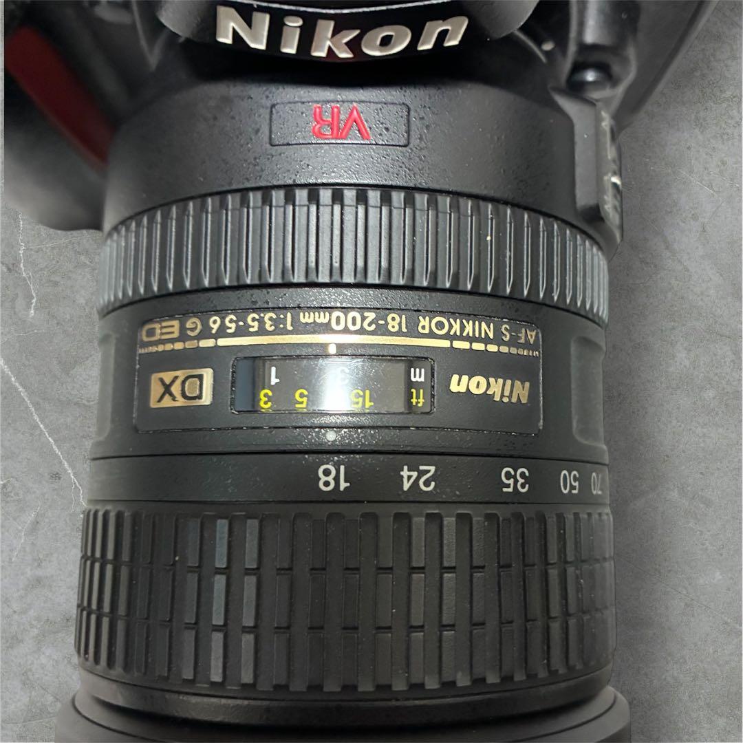 Nikon デジタル一眼レフカメラ AF-S NIKKOR 18-200mm