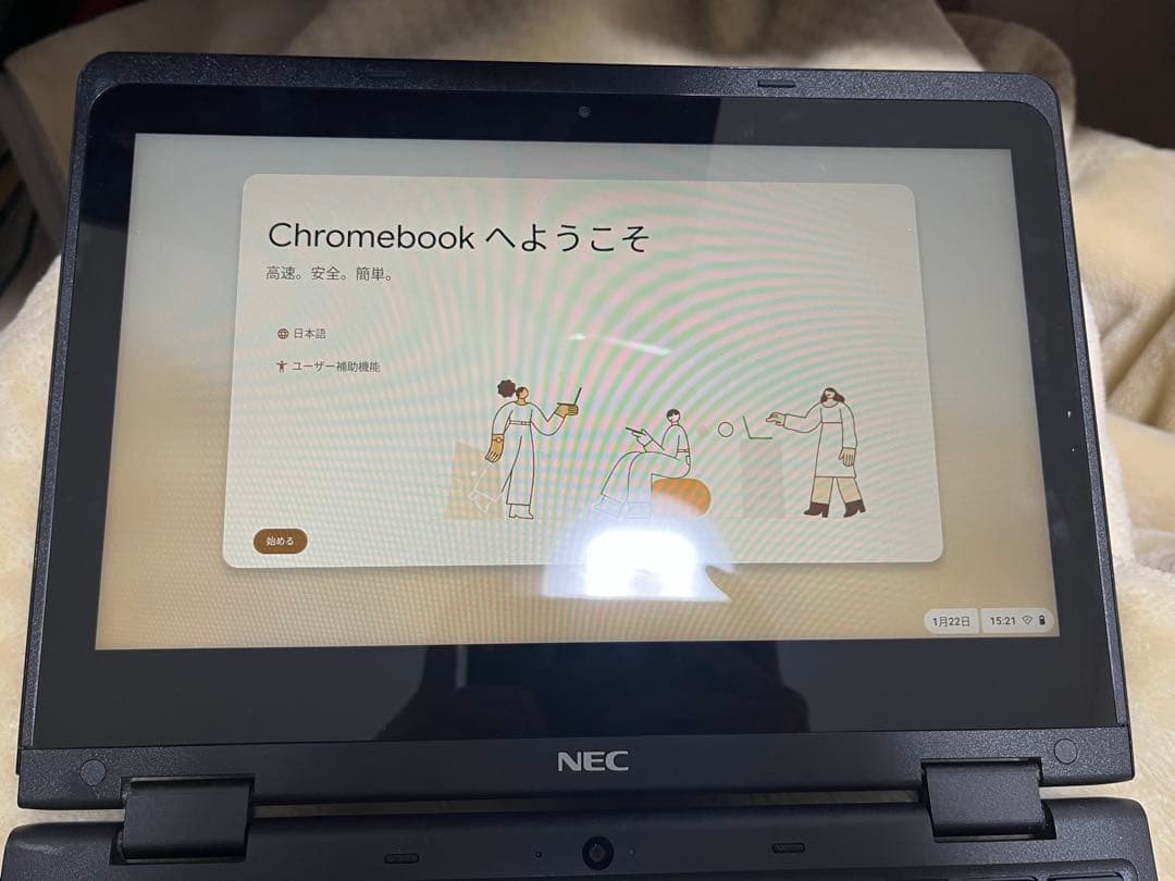 Chromebook本体 NEC Chromebook Y3