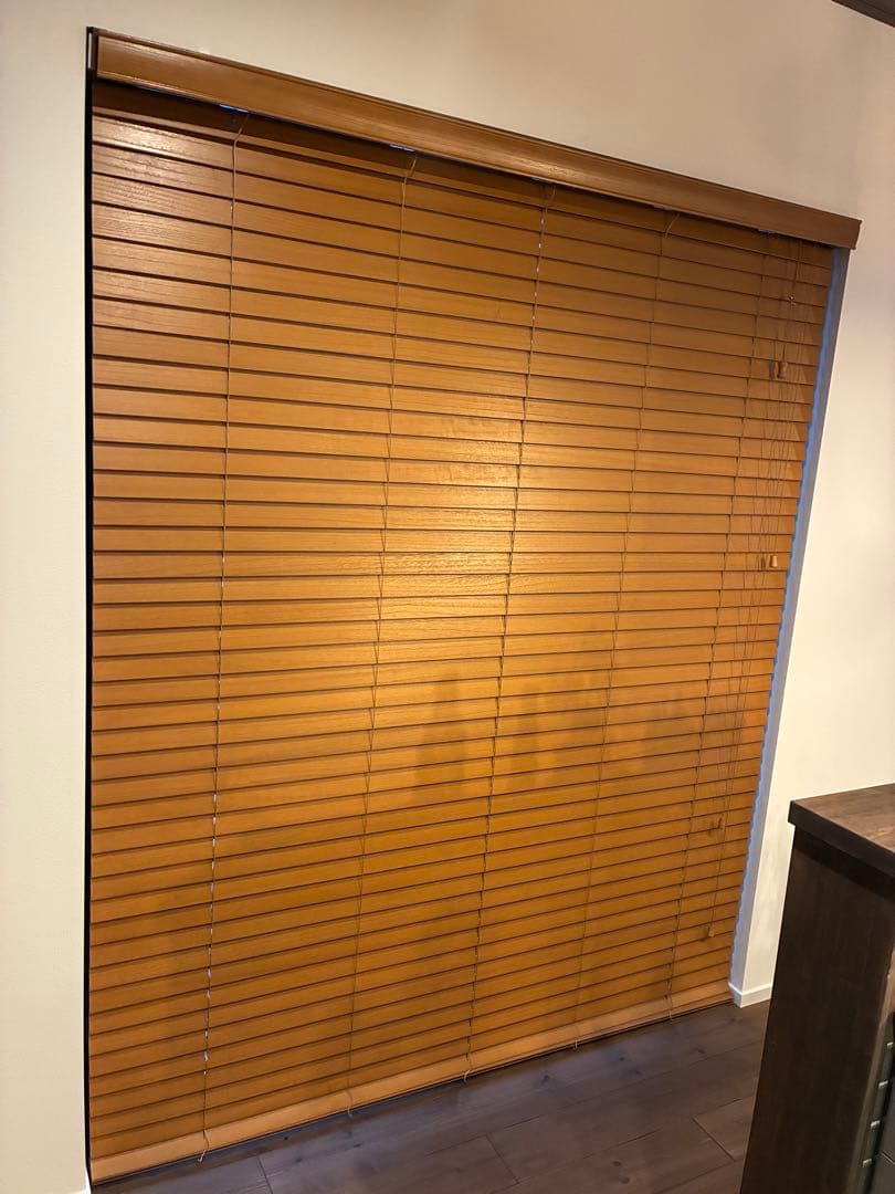 【TUISS DÉCOR】木製ブラインド　幅1690×丈2070