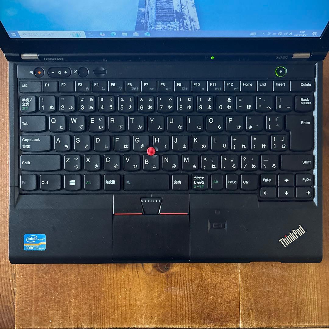Thinkpad X230 8GB 128GB SSD化 外装美品 少し訳あり