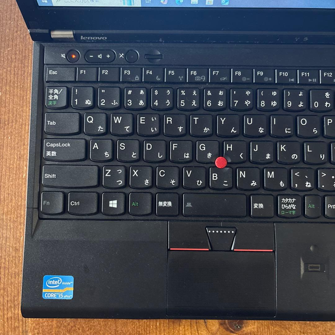 Thinkpad X230 8GB 128GB SSD化 外装美品 少し訳あり