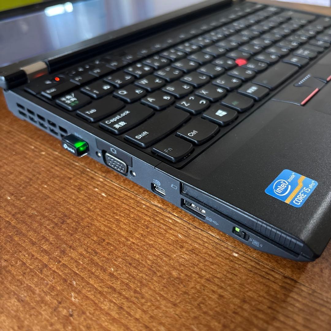 Thinkpad X230 8GB 128GB SSD化 外装美品 少し訳あり