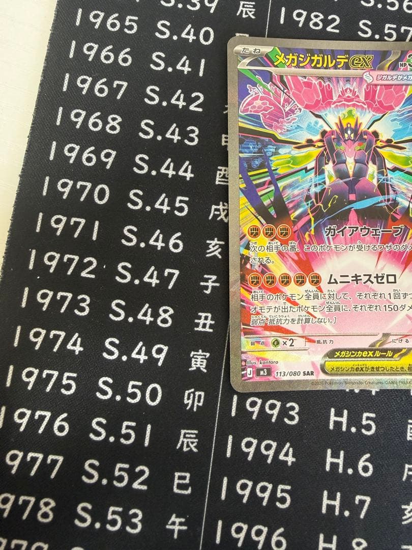 ロ*ア様 メガジガルデ ex SAR