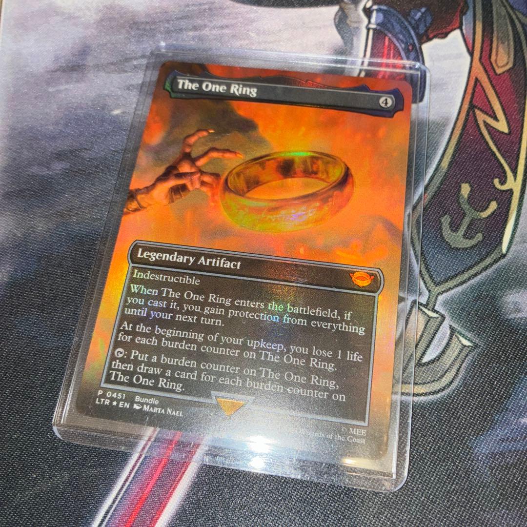 一つの指輪　The One Ring マジックザギャザリング　mtg foil