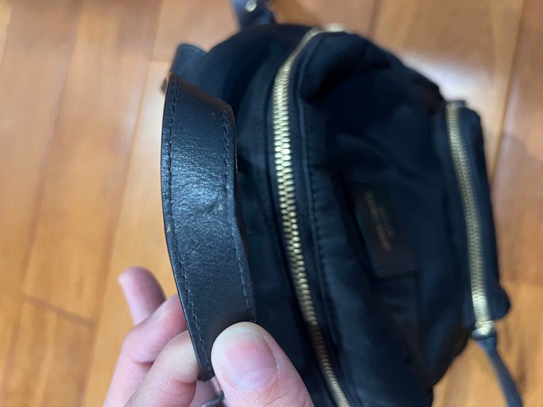 JIMMY CHOO ブラック リュック