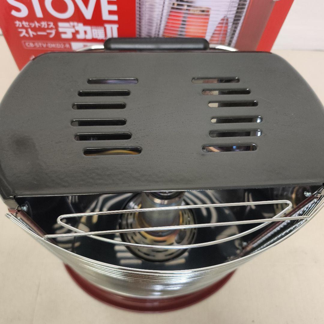 イワタニ カセットガスストーブ デカ暖2 CB-STV-DKD2 レッド