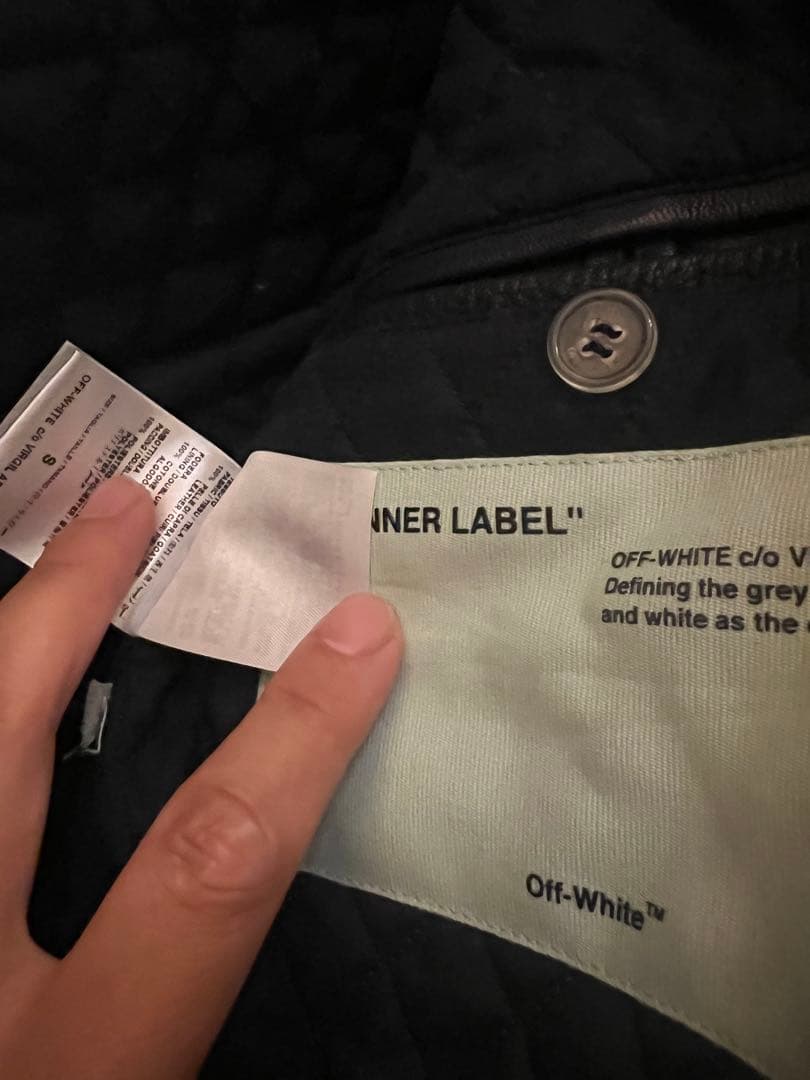 Off-White ボンバージャケット