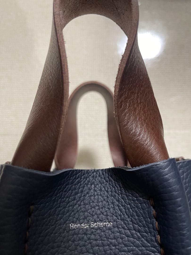 Hender Scheme piano bag small ネイビー