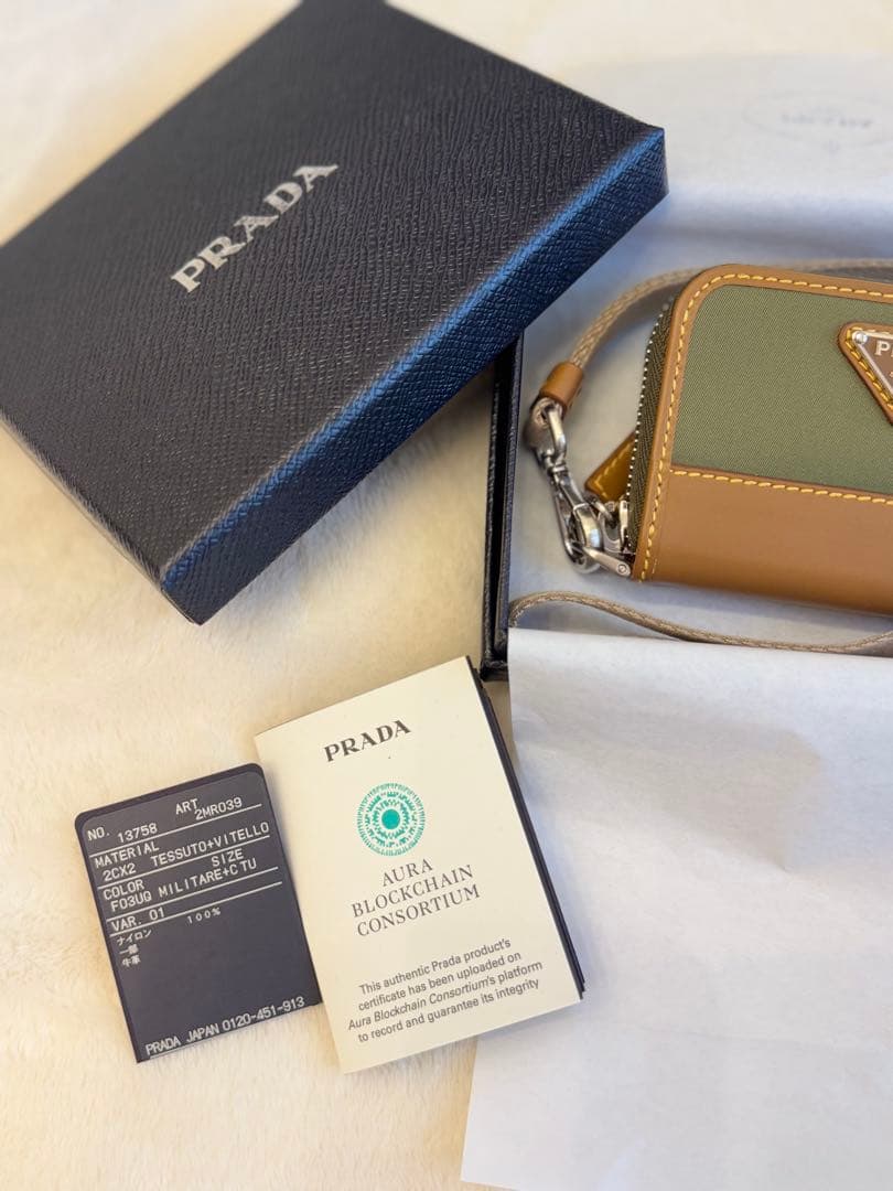 【正規品】新品未使用！人気のPRADA Re-Nylon ケース