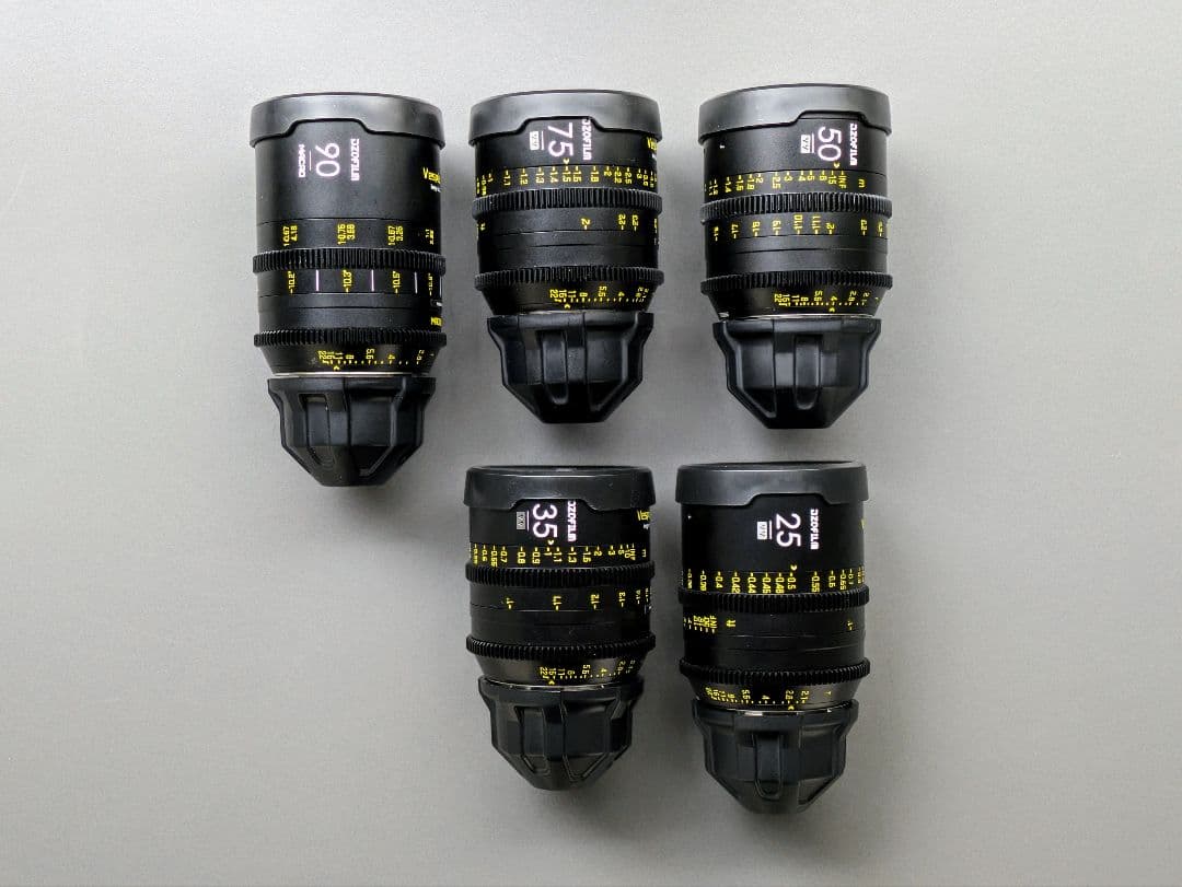 DZOFILM Vespid Prime Lens 5本 set PLマウント