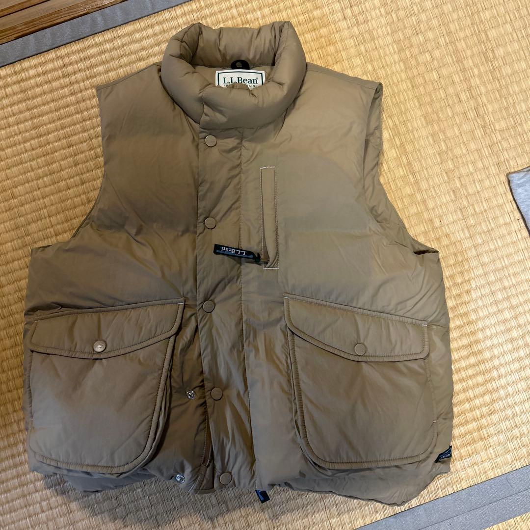 LLビーン　ポケッタブル　ダウンベスト　美品　M