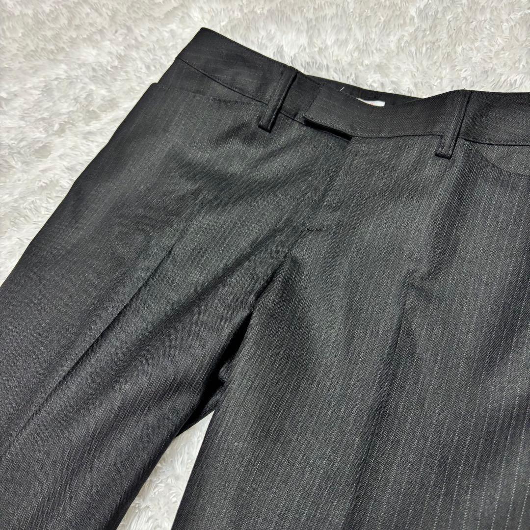 mimihi ELLE ブラック ストライプ シルク 3点セット