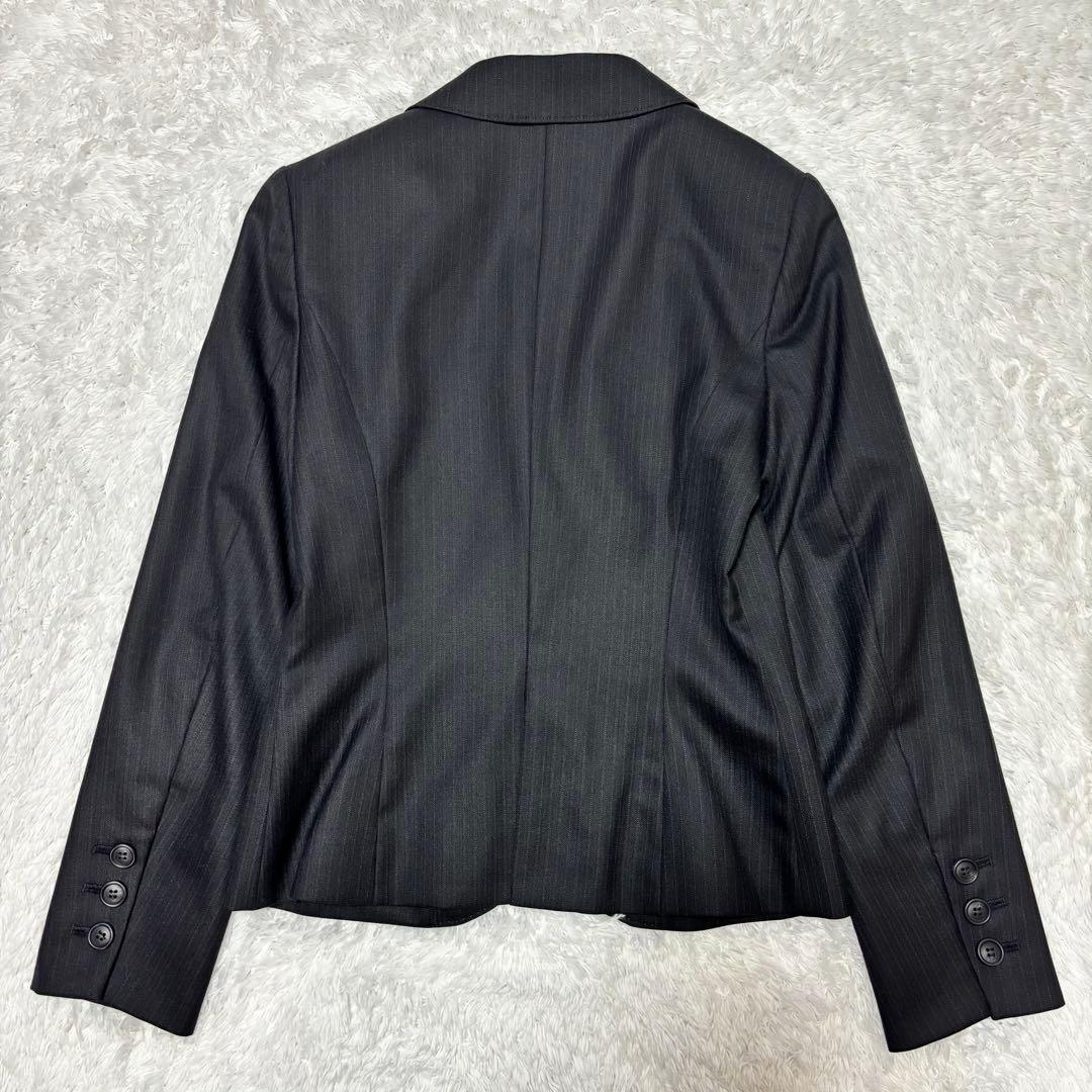 mimihi ELLE ブラック ストライプ シルク 3点セット