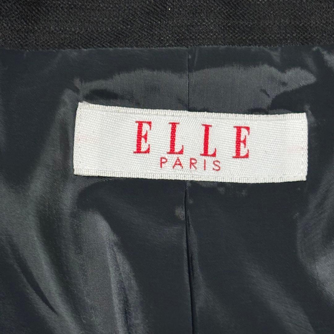 mimihi ELLE ブラック ストライプ シルク 3点セット