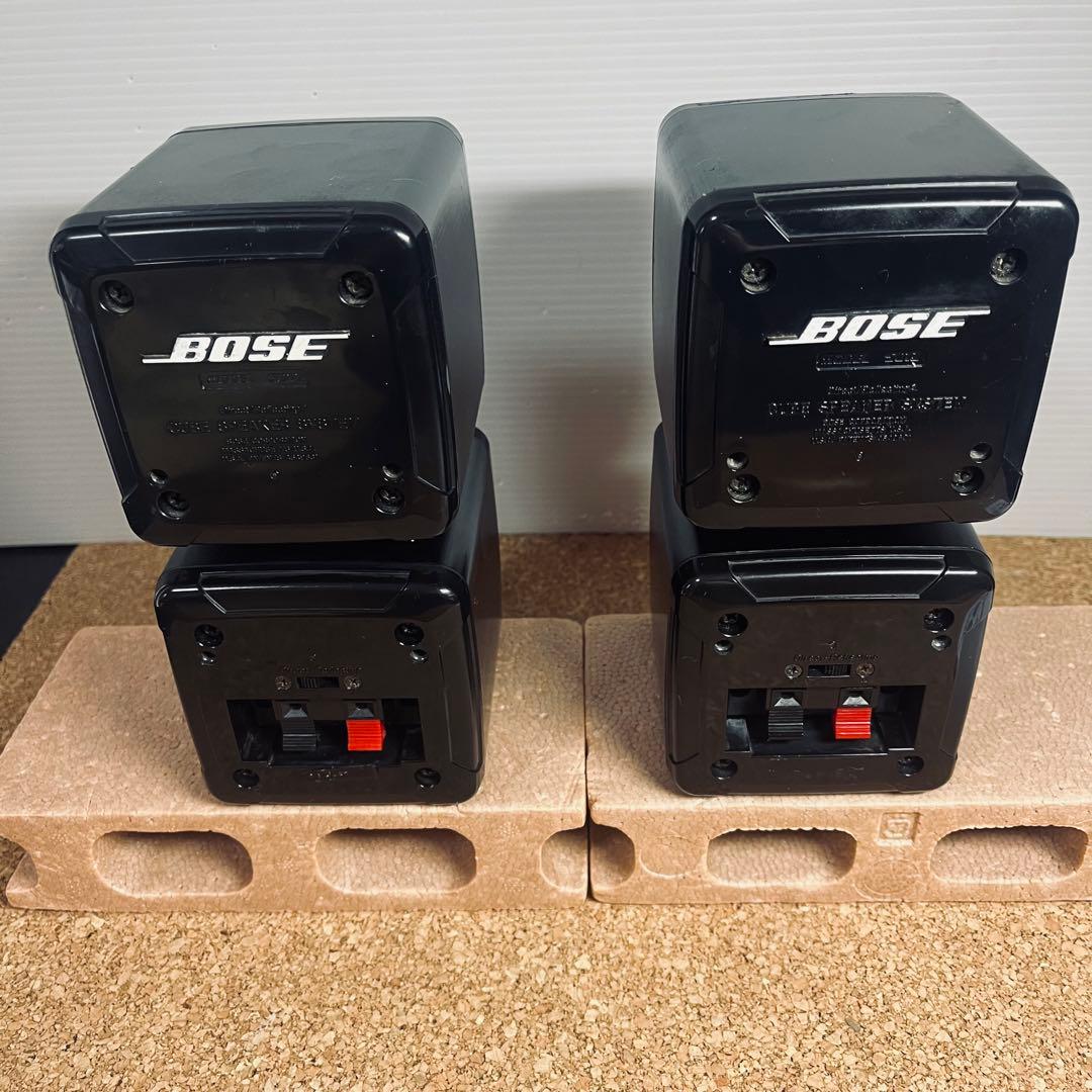BOSEキューブスピーカーサテライトペア/501Z／専用スタンド2脚