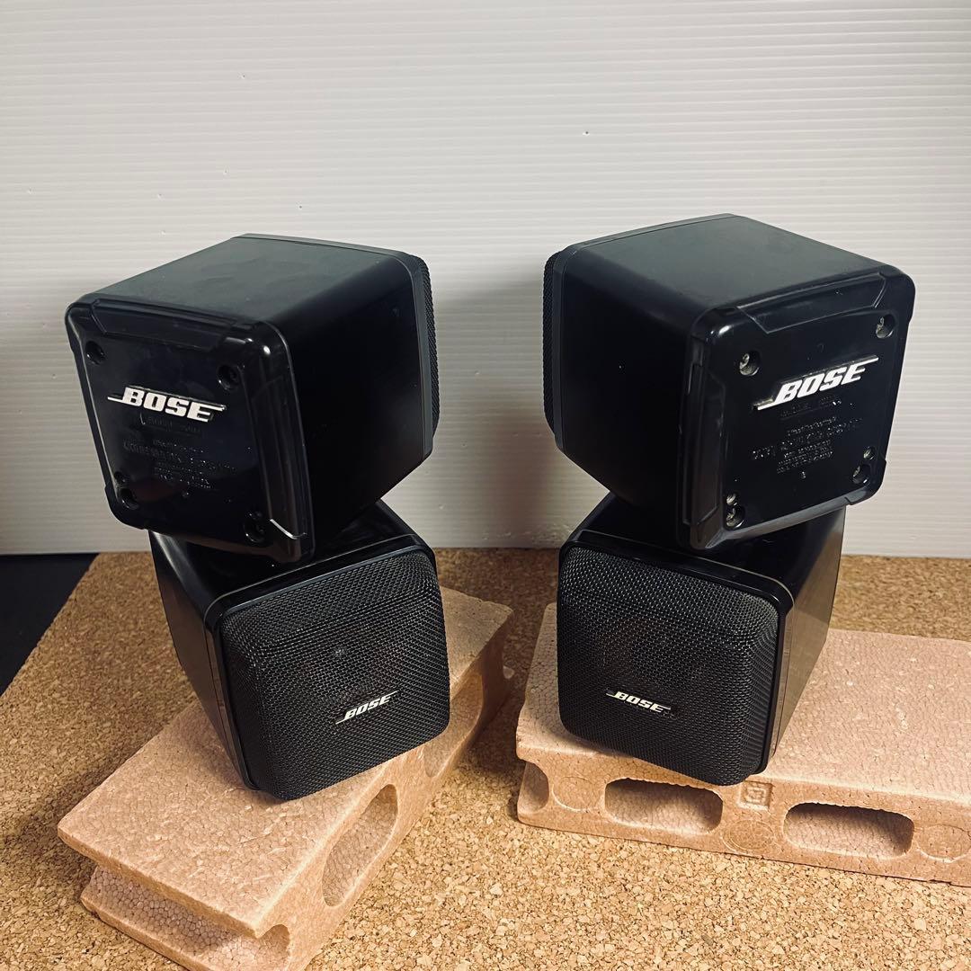 BOSEキューブスピーカーサテライトペア/501Z／専用スタンド2脚