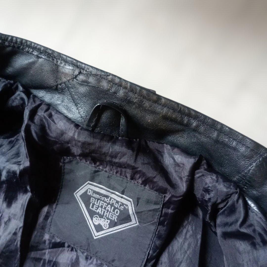1点物ブラック雰囲気抜群！ヴィンテージ　カスタム　エイジング　バッファローレザー