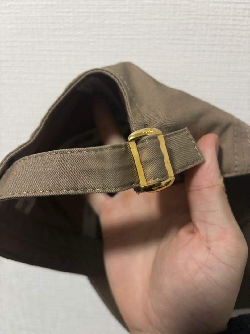 セリーヌ　キャップ　帽子　ベージュ