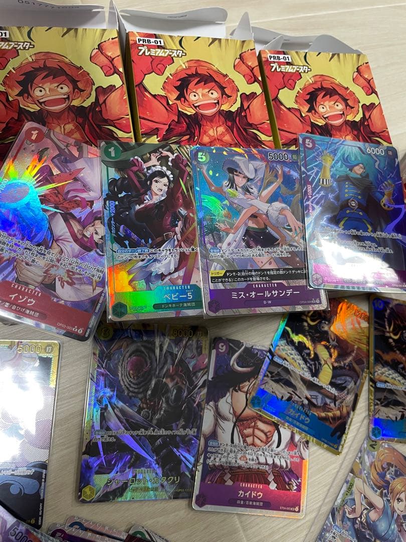 ワンピースカード BOX 引退品