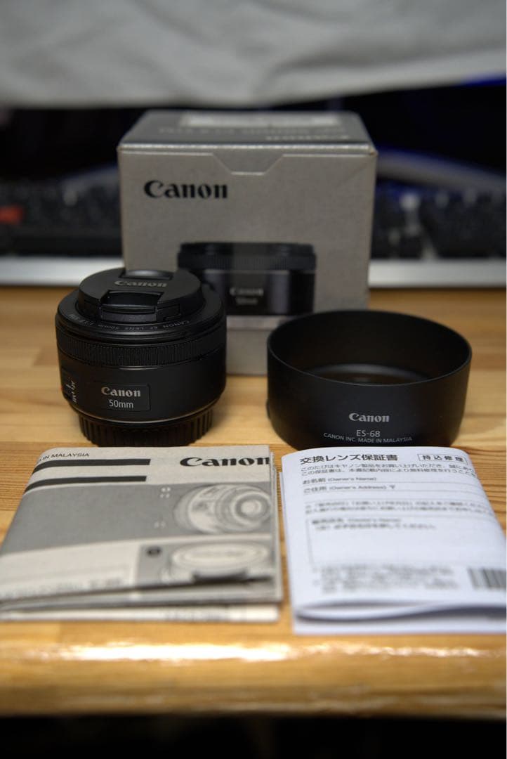 【完品】Canon EF50mm F1.8 STM 単焦点レンズ