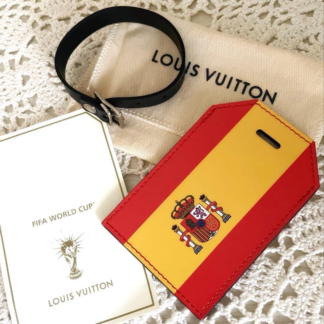 未使用に近い　LOUISVUITTON 2018年 ワールドカップ　ネームタグ