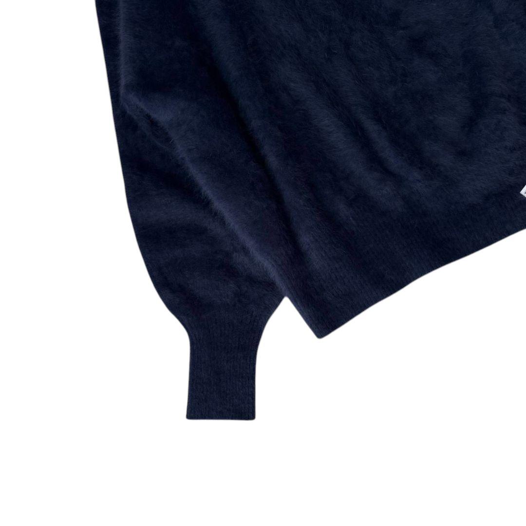 極美品✨️foxカシミアボートネックニット　カプリシュレマージュ　ネイビー