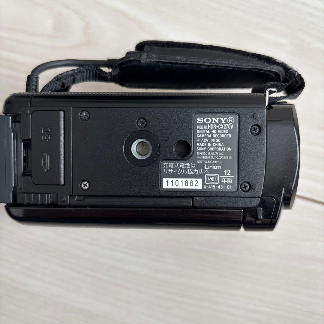 SONY HANDYCAM HDR-CX270バッテリー2個＆ケース付き