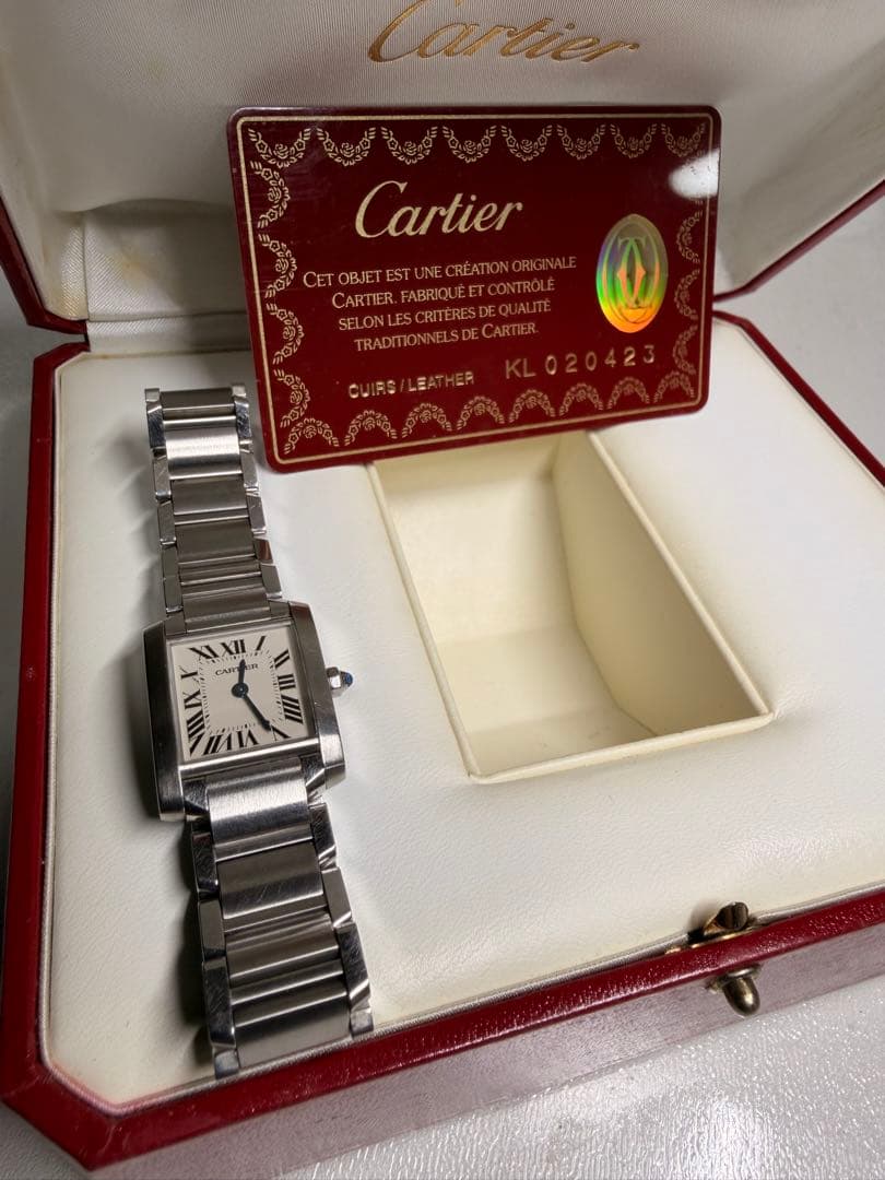 Cartier ステンレススチール 時計