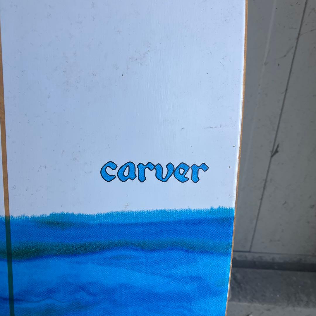 Carver スケートボード ホワイト/ブルー