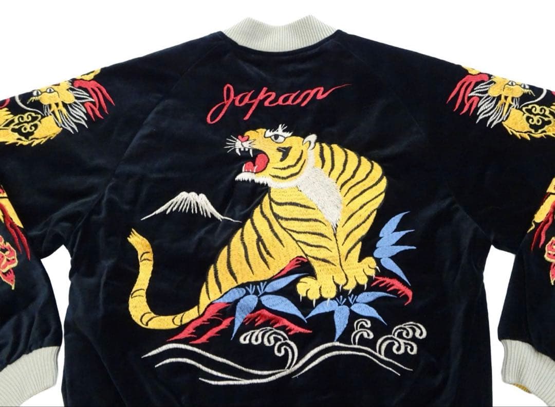 2026年1月2日完売 テーラー東洋 スカジャン 別珍 金色龍 & 金色虎 XL