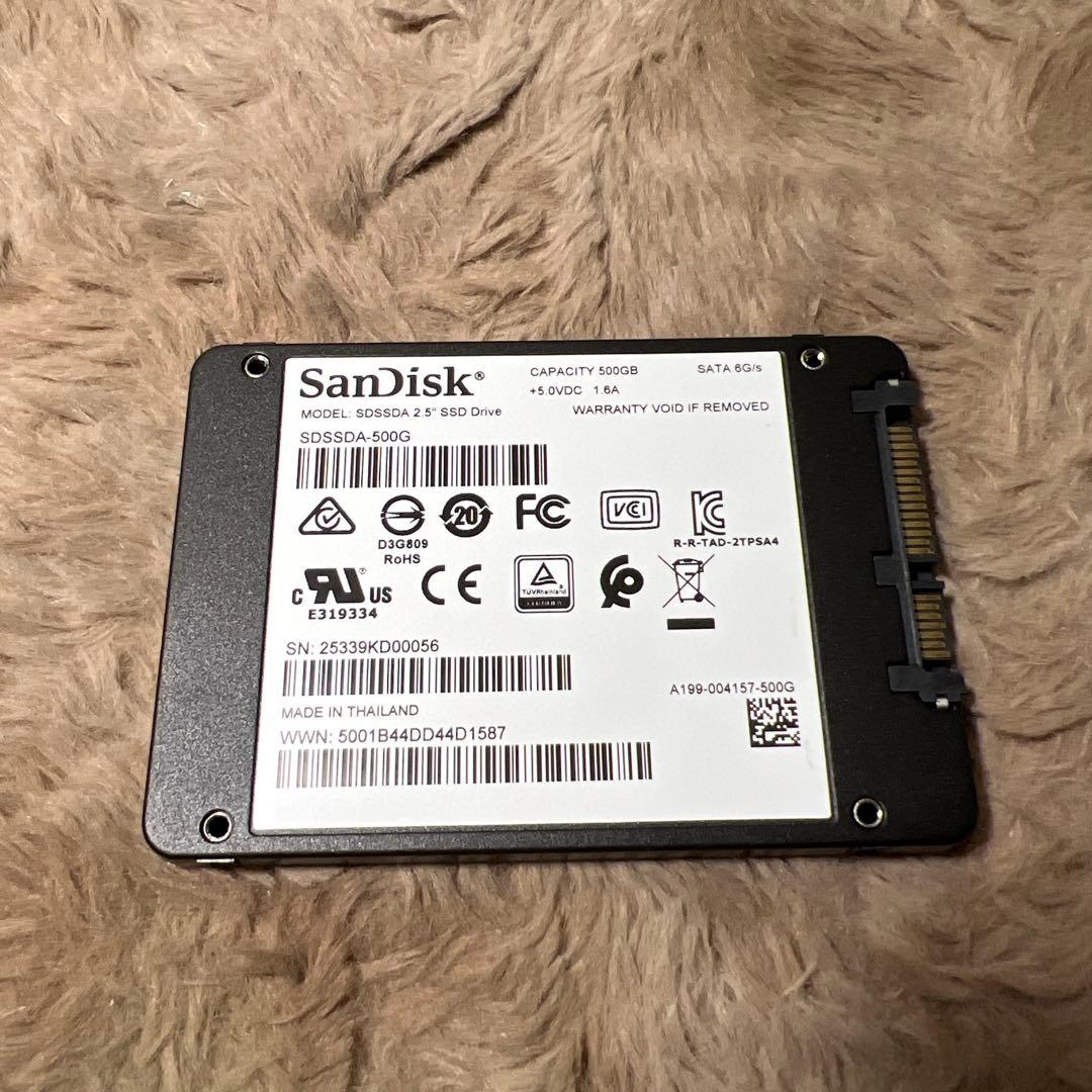内蔵型SSD SanDisk SSD PLUS 500GB