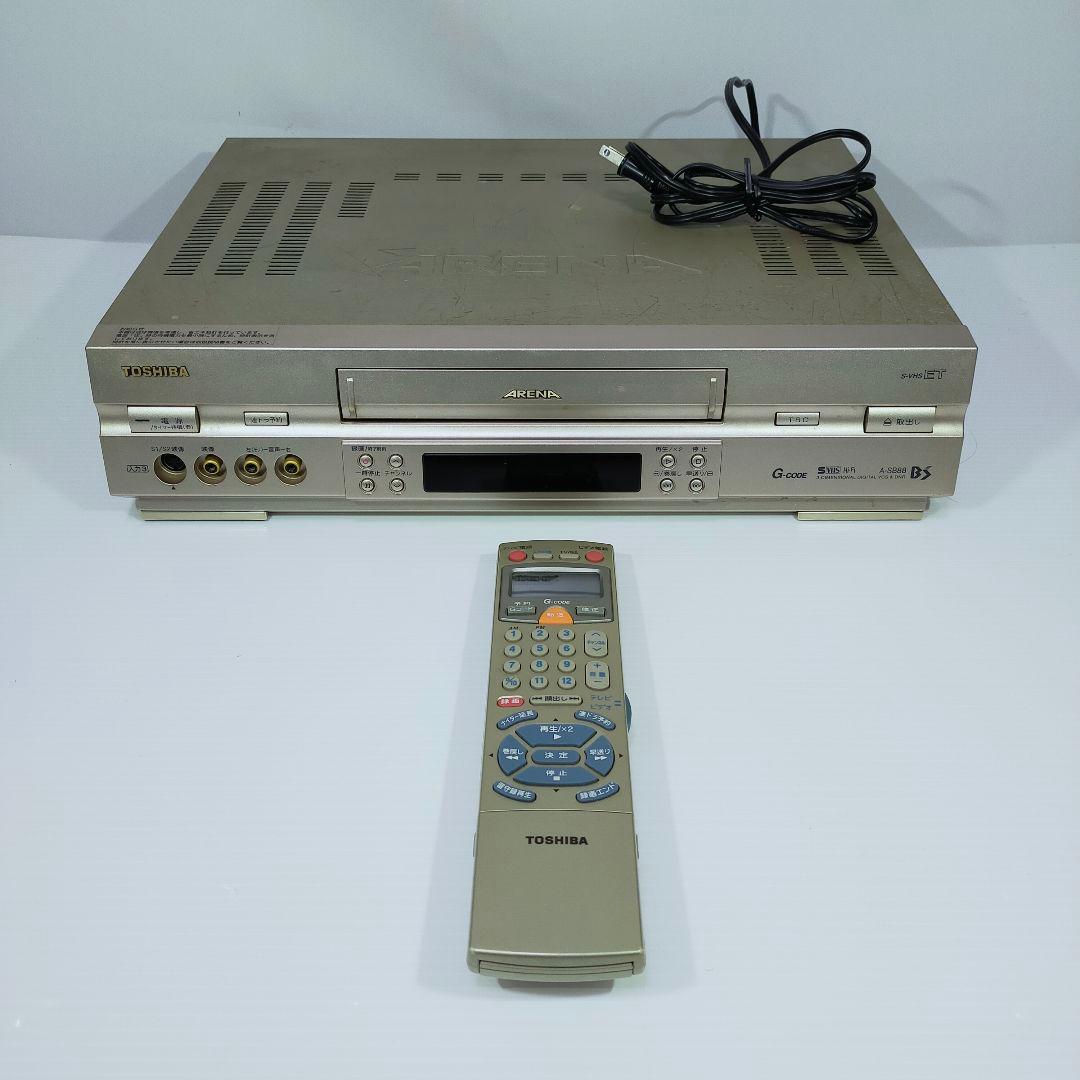 TOSHIBA S-VHS アリーナ A-SB88 東芝 ビデオ