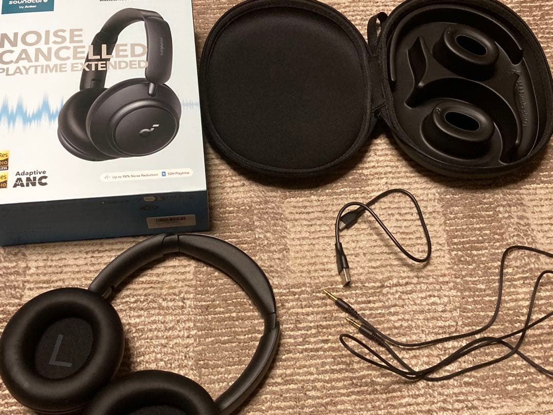 soundcore SPACE Q45 ワイヤレスヘッドフォン　byアンカー