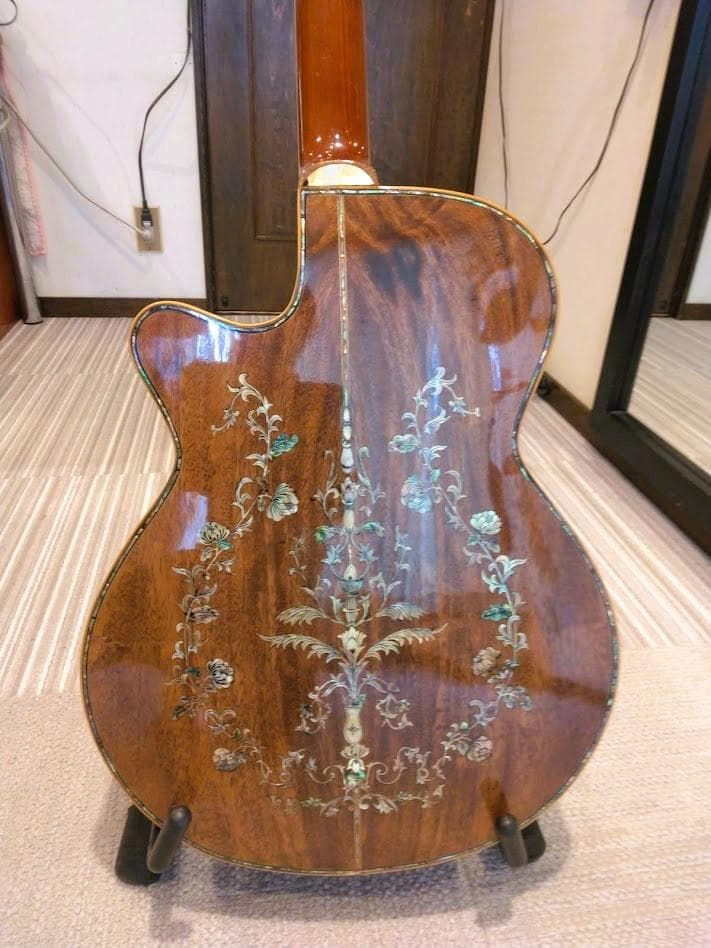 サ*ノ様 サムズ工房インレイカッタウエイギター　オール単板